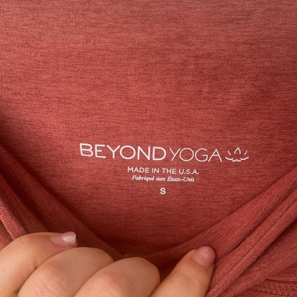 Beyond Yoga spacedye leggings orange rust red size small cropped - Picture 8 of 8